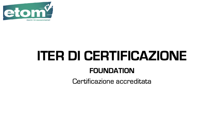 Certificazione Accreditata