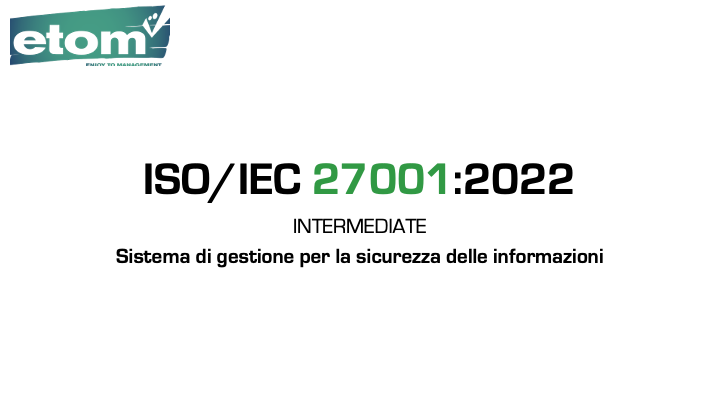 ISO/IEC 27001:2022 Intermediate